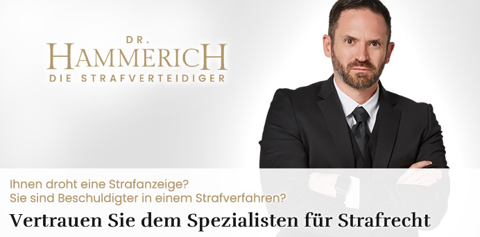 Ihnen droht eine Strafanzeige? Sie sind Beschuldigter in einem Strafverfahren? Vertrauen Sie dem Spezialisten für Strafrecht | Rechtsanwalt Dr. Philipp Hammerich